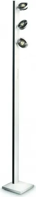 Produktbild von Philips InStyle LED Stehleuchte Weiß Schwarz Bodenleuchte 3 Flammig Verstellbar