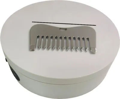 Produktbild von INF 2er-Pack Edelstahl Gua Sha Schaber Massagegerät - 13-Zahn Kamm für Gesicht und Muskelentspannung