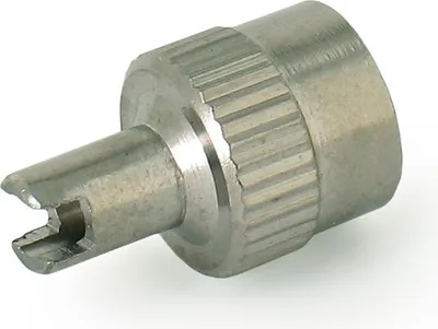 Image de Bouchon de valve en métal, avec outil et bague d'étanchéité