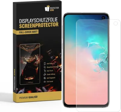 Produktbild von 3x Displayfolie für Samsung Galaxy S10e FULL COVER Displayschutzfolie MATT