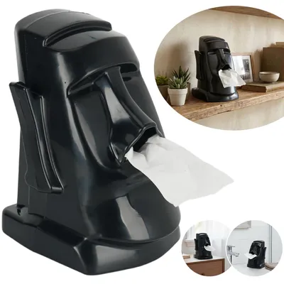 Produktbild von Lustiger Taschentuchhalter Für Das Gesicht, Taschentuch-Organizer Für Badezimmer Und Wohnzimmer