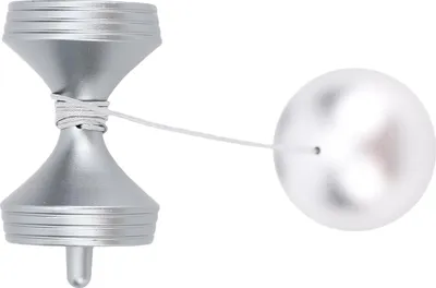 Produktbild von Schreibtischspielzeug, Stressabbau, rotierendes Gyroskop, Desktop-Dekompression mit Silikonhülle für Büro, Grau