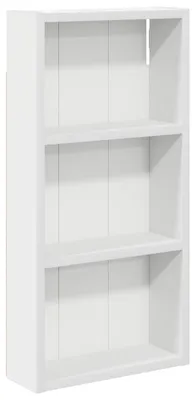 Produktbild von Eleganten-Stil Badezimmer-Wandschrank 1 PC,Modernes Design,Badmöbel,Badezimmer,Weiß 30x10x60,5 cm Holzwerkstoff - Spiegelschränke - Möbel26