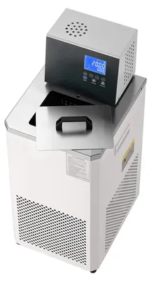 Produktbild von SucceBuy Laborkühler mit Umwälzpumpe, Temperaturbereich -30 °C bis 100 °C, 6 L Kapazität, interne und externe Doppelzirkulation, Kühlflüssigkeitspumpe für niedrige Temperaturen und Wasserkühlung