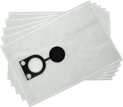 Produktbild von vhbw 5x Staubbeutel kompatibel mit Bosch GAS 35, GAS 35 AFC, GAS 35 L, GAS 35 M, GAS 35 SFC+ Staubsauger - 33,5cm x 27cm Weiß