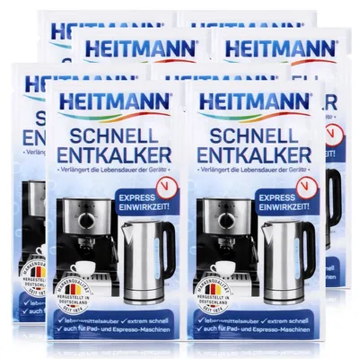 Produktbild von Heitmann Schnell-Entkalker 2x15g - Natürlicher Universalentkalker (4er Pack)