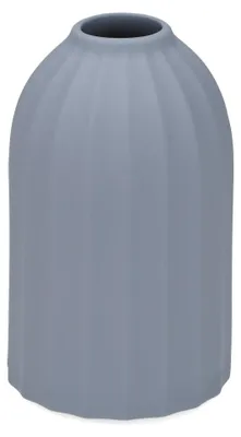 Porzellanvase hellblau 7x12 cm zylindrisch