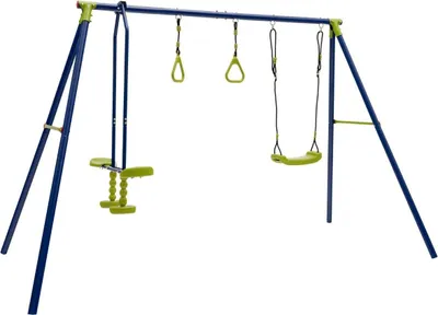 Produktbild von Kinderschaukel 3-in-1-Schaukelständer aus Metall 278 x 142 x 177 cm