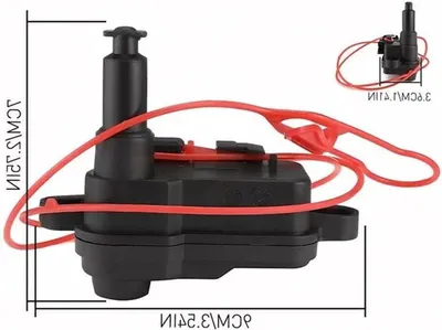 Verriegelungsmechanismus für Kraftstofftankdeckel, Aktuator für Tankklappe, Geeignet für Audi A3 A6 A7 Q3 Q7, 4L0862153D