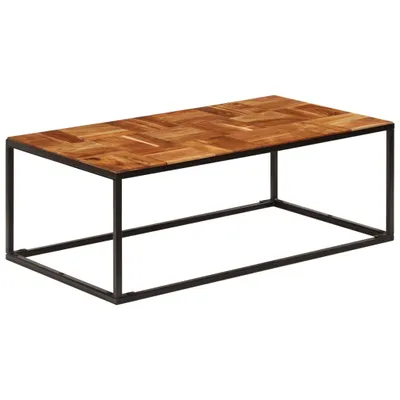 Obrázek produktu pro Konferenční stolek 110 x 60 x 40 cm masivní akácie a ocel