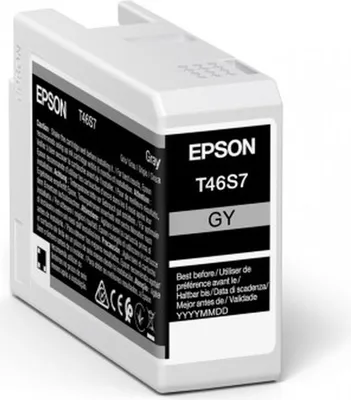 Immagine prodotto di Epson T46S7 - 25 ml - Grigio - Originale - Cartuccia d'inchiostro - per SureColor SC-P700