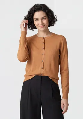 Produktbild von CHANCERY damen strickjacke - kamel, S
