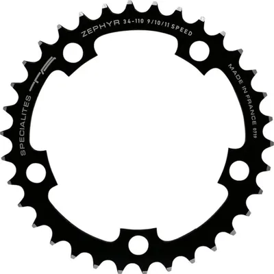 Produktbild von Specialites Ta Zephyr Interior Kettenblatt Schwarz 33t Schwarz 33t