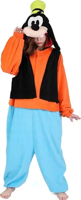 Produktbild von Goofy Kigurumi M-L Partyanzug - Karneval Fasching Größe: M-L