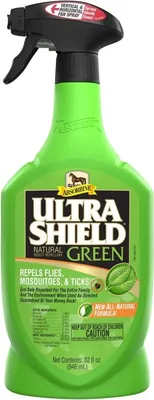 Produktbild von Absorbine UltraShield GREEN – natürliches Pferdedeodorant mit ätherischen Ölen