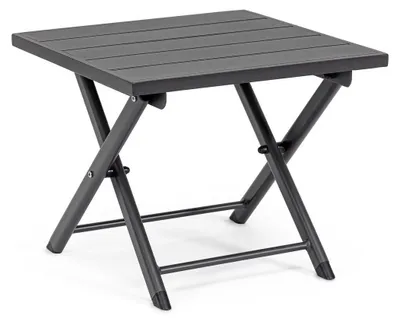 Produktbild von Beistelltisch Taylor 43 x 36 x 44 cm Aluminium Dunkelgrau