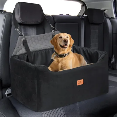 Hundeautositz für große Hunde, 78x55x53 cm, waschbar, mit Gurt
