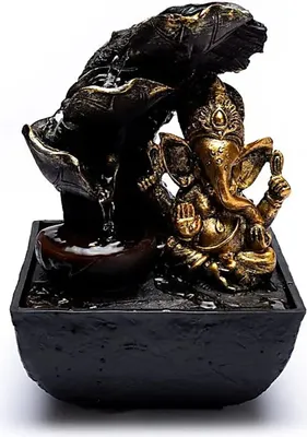 Produktbild von Ganesh Springbrunnen -- 13.3x13.3x19.5cm