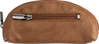 Produktbild von Josephine Osthoff - Schlüsseltui SCHLÜSSELMAUS Schlüsseltasche Schlüsselmäppchen Mini Münztasche Echt Leder mit Kreditkarten-RFID-Schutz Doppelnaht Außentasche Schlüsselfach mit Ring
