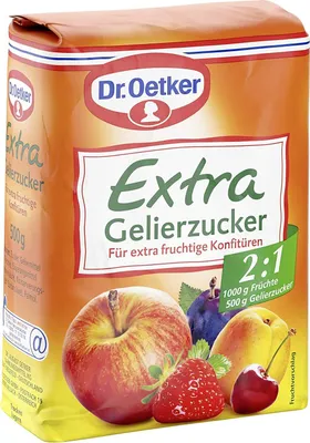 Immagine prodotto di Dr. Oetker 130355007 Dr. Oetker EXTRA 2:1 Gelierzucker, 500,0 g