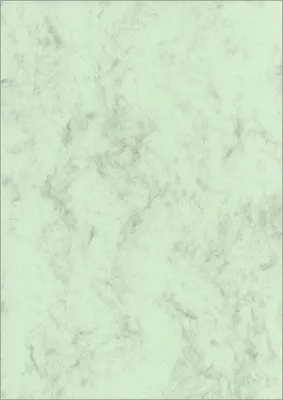 Zdjęcie produktu dla sigel Marmor-Papier, A4, 200 g/qm, Edelkarton, pastellgrn