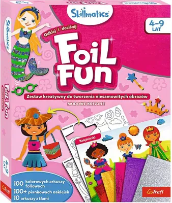 Produktbild von TREFL Skillmatics Kreativset, Folienspaß, Modekreationen 62605