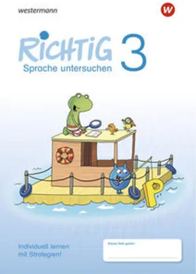 Produktbild von RICHTIG Sprache untersuchen 3. Übungsheft