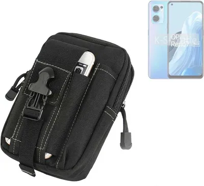 Produktbild von K-S-Trade Gürtel Tasche kompatibel mit Oppo Reno7 5G Gürteltasche Holster Schutz Hülle Handy Hülle Smartphone outdoor Handy-Hülle schwarz