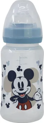 Produktbild von Disney Baby Mickey Maus Milchflasche Trinkflasche Babyfläschchen 240 o 360 ml – 240 ml