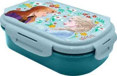 Obrázek produktu pro Pudełko śniadaniowe + sztućce Frozen FR50014