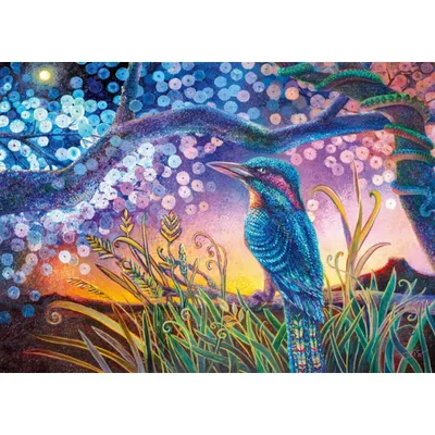 Produktbild von CHERRY PAZZI Puzzles Der kleine Eisvogel 1000 Teile