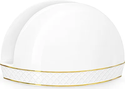 Produktbild von Wilmax Serviettenhalter Weiß Porzellan WL-880102901/A