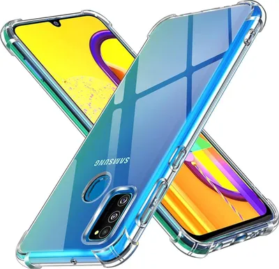 Obrázok produktu pre Puzdro pre Samsung Galaxy M30S/M21, priehľadné, bezfarebné, odolné