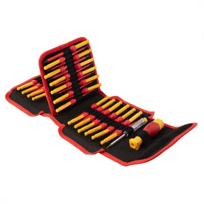 Obrázok produktu pre NEO TOOLS Skrutkovacie bity s rukoväťou 1000V, 50 ks.