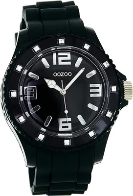 Produktbild von Oozoo Damen-Herren Uhr Analog Quarzuhr Armband schwarz Vintage Series D2UOC4360A