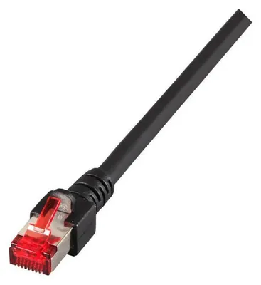 Produktbild von EFB Elektronik Patchkabel K5515.25 RJ45 Cat.6 S/FTP LSZH 0,25m schwarz