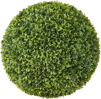Produktbild von Artificial Topiary Ball, 584mm Faux Boxwood Plant Balls, Fake Silk Tree Look Real, Easy Assembly for Decor Front Porch Outdoor Patio Garden Balcony Backyard and Indoor Home Wedding, Green