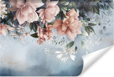 Produktbild von Muralo Selbstklebende Fototapete BLUMEN Blätter Pflanzen Natur für Wohnzimmer Br. 368cm x Hö. 254cm