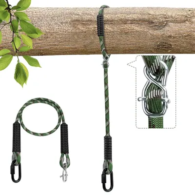Produktbild von 170 cm Schwingbefestigungsbaum mit Verstellbarem Seil und Karabiner