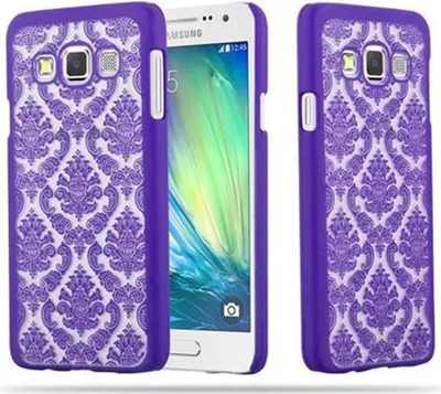 Zdjęcie produktu dla Cadorabo DE-107606, Samsung, Samsung Galaxy A3 2015, Liliowy