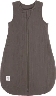 Produktbild von Lässig Sommerschlafsack Musselin Babyschlafsack GOTS - Anthrazit 7-12 Monate Größe 74/80