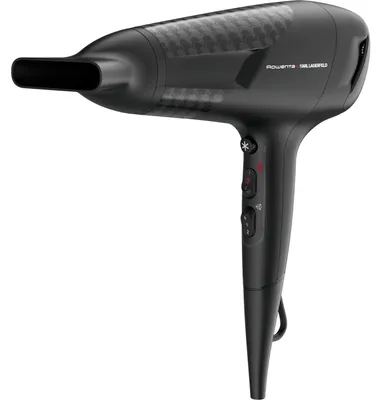 Obrázek produktu pro Fén Rowenta x Karl Lagerfeld CV581L Studio Dry | energeticky úsporná technologie Effiwatt | 6 nastavení rychlosti/teploty | Thermo Control | koncentrátor | nastavení studeného vzduchu | černá/červená