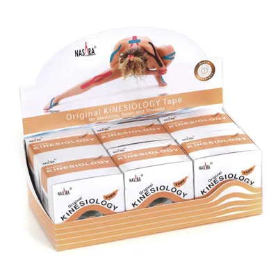 Zdjęcie produktu dla NASARA Kinesio Tape | 5cm x 5m (pudełko 6 sztuk)