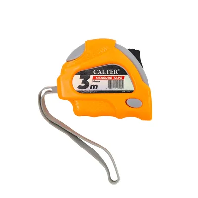 Obrázek produktu pro Svinovací metr, 3m x 16 mm, oranžovo-šedý