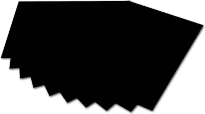 Produktbild von Folia Tonpapier 130g/m² 50x70cm 1 Blatt schwarz