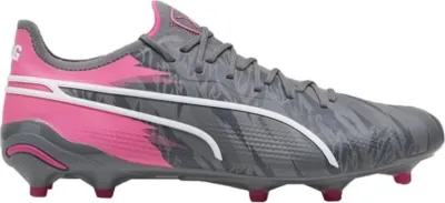 Produktbild von Puma King Ultimate Rush FG/AG, Grau Rosa, 44 EU