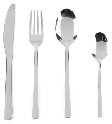 Produktbild von Russell Hobbs Besteckset 16-teilig, Edelstahl Besteck Set für 4 Personen, Vienna
