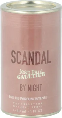 Produktbild von Jean Paul Gaultier Scandal By Night, Frauen, 30 ml, Nicht nachfüllbare Flasche, Tuberose, Honig, Sandelholz, Tonka-Bohne