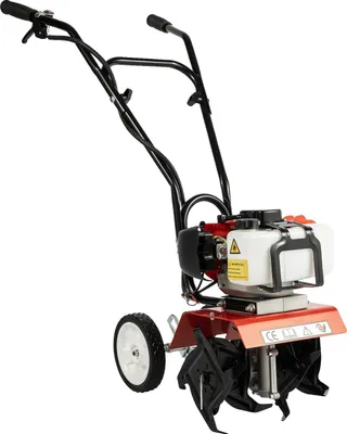 Obrázek produktu pro Zahradní fréza, výkonný dvoutaktní motor, ergonomický design, červená/černá