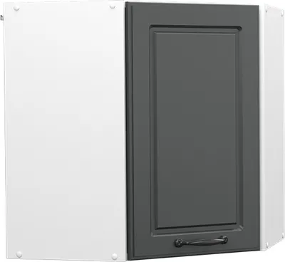 Produktbild von Eckhängeschrank Vicco R-Line Anthrazit Landhaus 57 cm, Model 37245